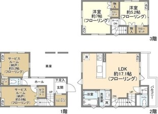 Kolet大師前の物件間取画像